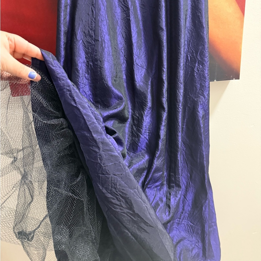Ricki's Midnight Blue Maxi Dress Prom Dress - Picture 5 of 5
